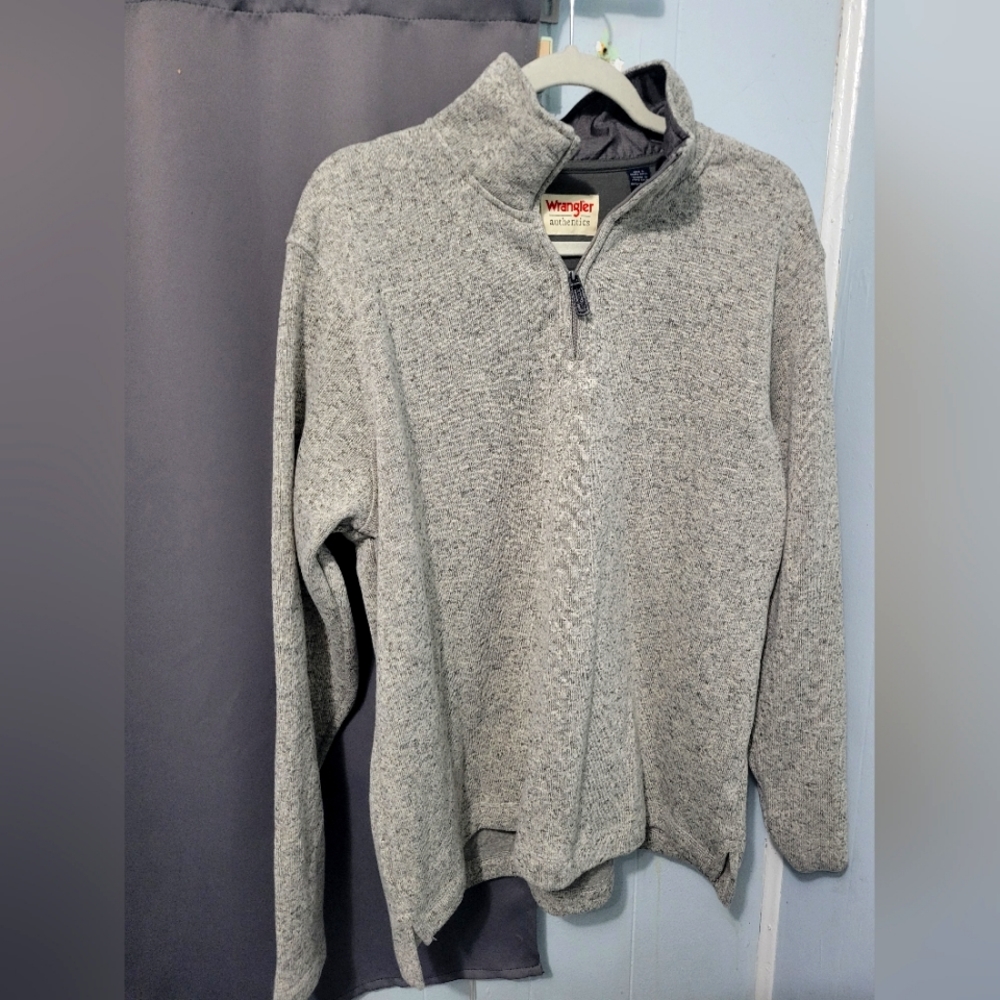 Wrangler 3/4 zip-up pullover